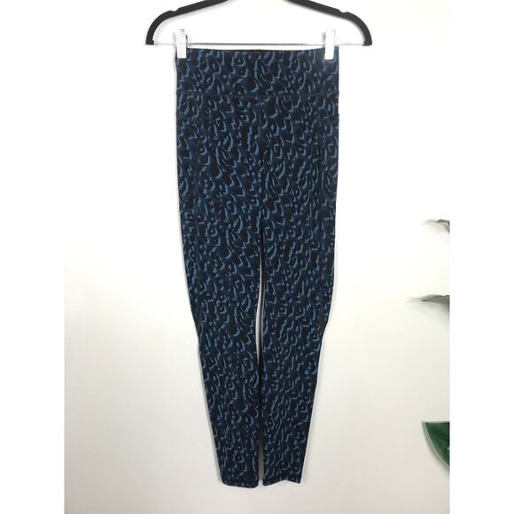 Sweaty Betty Legging BLue Black Zero Gravity Full Length XS Gym Travel - Picture 1 of 11